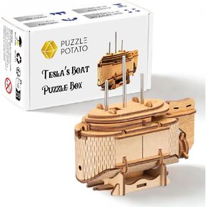 Puzzle Potato Tesla Box - Self-Powered Electronic Puzzle Box for Adults in Kuwait