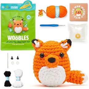 The Woobles Crochet Kit for Beginners (Sebastian the Lion) in Kuwait