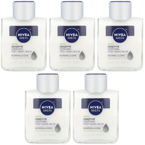 NIVEA FOR MEN Sensitive Post Shave Balm 3.30 oz (Pack of 5) in Kuwait
