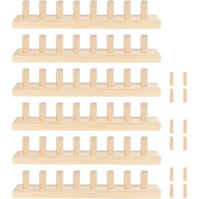 64 Inch Chunky Blanket Loom, Wooden Knitting Loom Adjustable Size DIY Craft in Saudi Arabia
