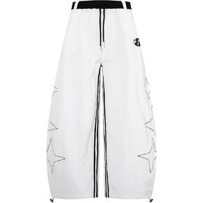MOKEWEN Men's Women Pockets Casual Goth Punk Jogger Cargo Hiphop Techwear Cargo Ankle Pants in Kuwait