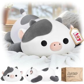 Mewaii Black Cat Plush Pillow Cute Plushies, Squishy & Huggable, 13 in in Saudi Arabia