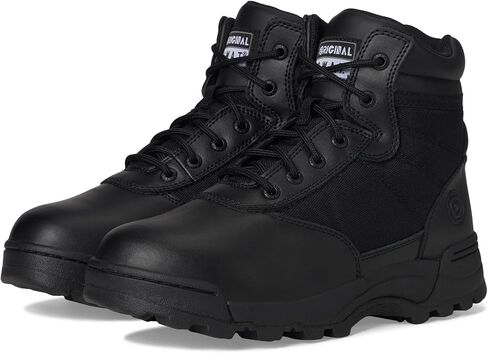 Original S.W.A.T. Men's Classic 6" Side-Zip Men's Black Military & Tactical Boot, Black, 11.5 D US in Saudi Arabia