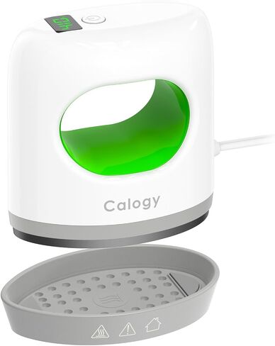 Calogy Super Mini Heat Press Machine, Fast Up to Max 410℉ in 3Mins & 4 Heating Setting with LED Display, Mini Iron for Crafting with Precision Tip, Easy for Small Objects Like Shoes, Hats (White Pink) in Saudi Arabia