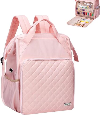 HOMEST Crochet Bag Organizer for Yarn Storage, Knitting Bag and Accessories in Saudi Arabia