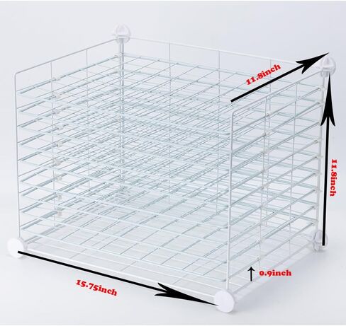FDSDEFEN Art Drying Rack Removable Shelves ，Wall Art Drying Rack，Art Organizer for Kids, Art Studio and Tabletop Storage, Craft Room and Desktop (10 Shelves) in Saudi Arabia