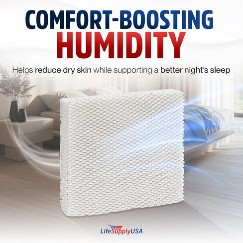 LifeSupplyUSA Humidifier Filter Water Panel Pad Compatible with Aprilaire Humidifier Furnace for Furnace humidifier Models 400, 400A, and 400M. Compare to Aprilaire Part # 45 in Saudi Arabia