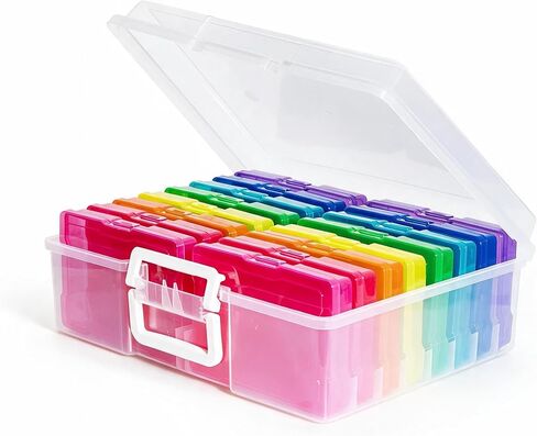 novelinks Photo Storage Boxes with Handle, Photo Organizers and Storage in Kuwait