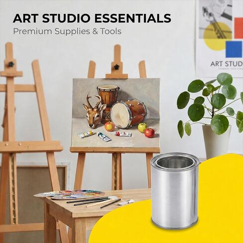 Empty Paint Cans with Lids 1 Quart Paint Storage Containers in Saudi Arabia