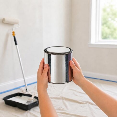 Empty Paint Cans with Lids 1 Quart Paint Storage Containers in Saudi Arabia