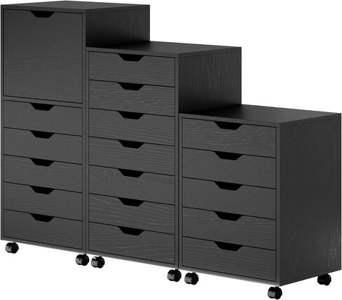 Winsome Halifax 3-Pc Set Cabinets, Black in Saudi Arabia
