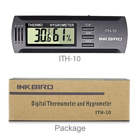 Inkbird ITH-10 Digital Thermometer and Hygrometer Temperature Humidity Monitor in Kuwait