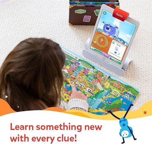 Osmo Detective Agency, Ages 5-12, Solve Mysteries, STEM Game, iPad/Fire in Kuwait