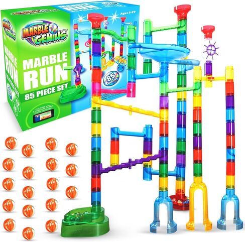 Marble Genius Marble Run Super Set, 150 Translucent Pieces, STEM Toy in Kuwait