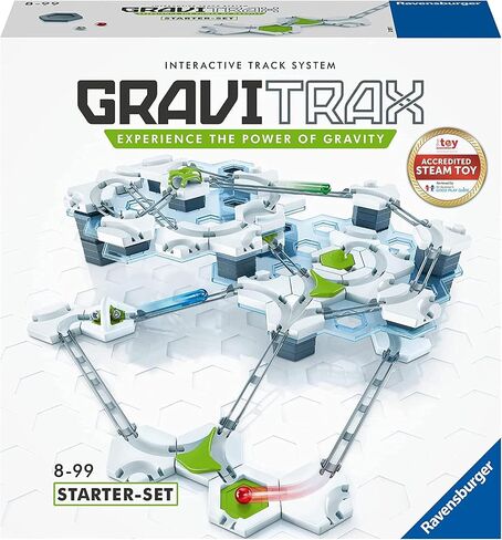 Ravensburger GraviTrax Starter Set - Gravity & Magnetic Marble Game - MESH Accredited STEM Toy for Kids - Brain-Building, Educational Gift - Engages Critical Thinking, Problem Solving - Ages 8+ in Saudi Arabia