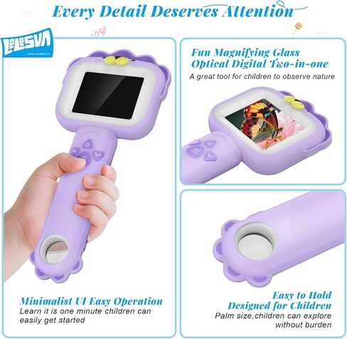 Kids' Microscopes, Portable Mini Pocket Handheld Microscope for Toddlers in Saudi Arabia