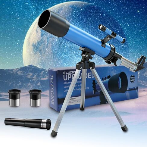 Telescope for Kids, 50mm 100x Beginner Telescope with Tripod in Saudi Arabia