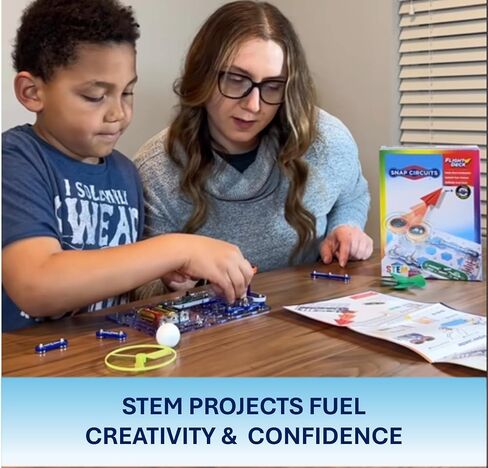 SNAP CIRCUITS Flight Deck STEM Toy, Paper Airplane Launcher, Ages 8+ in Kuwait