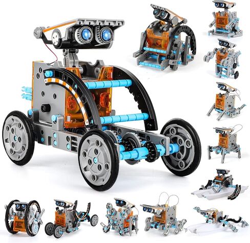Lucky Doug 12-in-1 Solar Powered Robot Building Kits Toys in Saudi Arabia