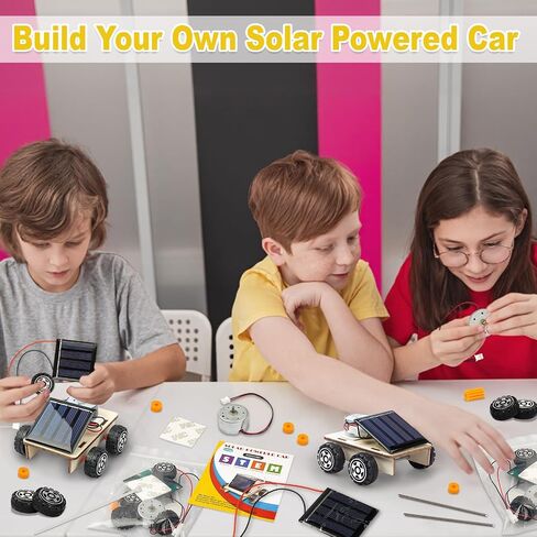 STEM Science Kits, Solar Car Circuit Kits Building Toys for Kids Classroom in Saudi Arabia