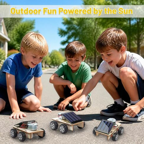 STEM Science Kits, Solar Car Circuit Kits Building Toys for Kids Classroom in Saudi Arabia