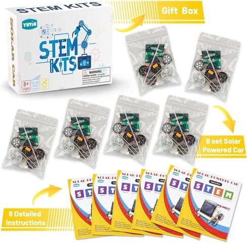 STEM Science Kits, Solar Car Circuit Kits Building Toys for Kids Classroom in Saudi Arabia