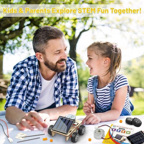 STEM Science Kits, Solar Car Circuit Kits Building Toys for Kids Classroom in Saudi Arabia