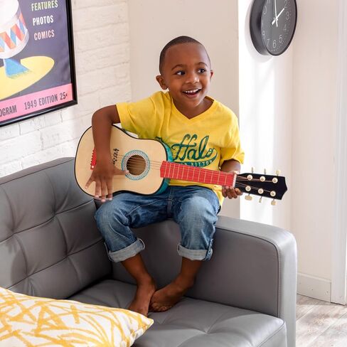 KidKraft Lil' Symphony Wooden Play Guitar, Kids Musical Instrument Toy, Gift for Ages 3+ in Saudi Arabia