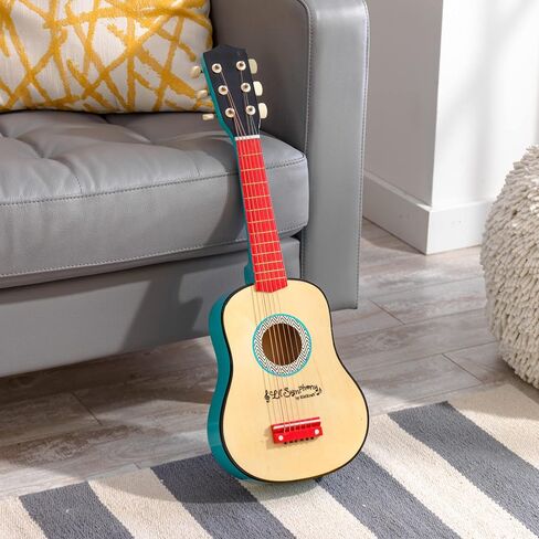 KidKraft Lil' Symphony Wooden Play Guitar, Kids Musical Instrument Toy, Gift for Ages 3+ in Saudi Arabia