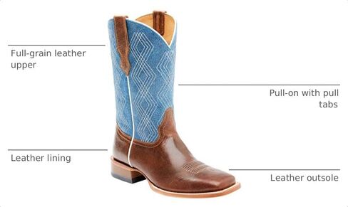 Cody James Men's Wittsburg Western Boot Broad Square Toe - Bcjsp20l43 in Saudi Arabia