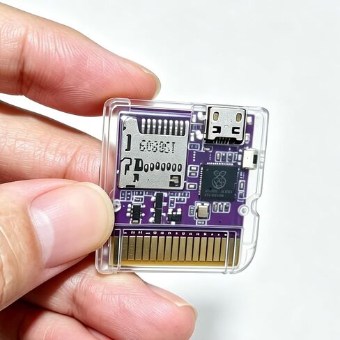 DSPico White Translucent Shell – RP2040 Open-Source DS Flash Cart in Kuwait