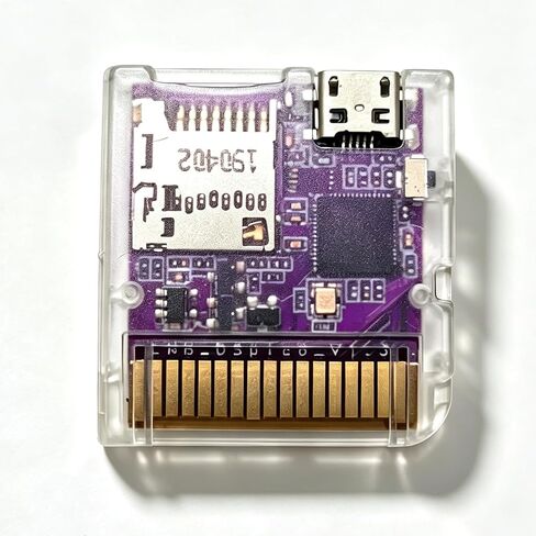 DSPico White Translucent Shell – RP2040 Open-Source DS Flash Cart in Kuwait