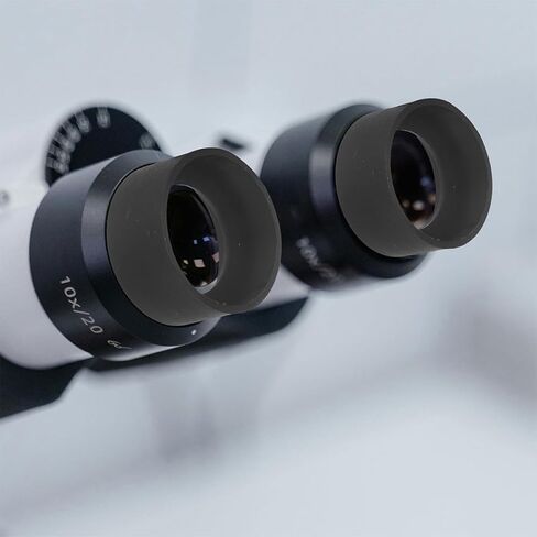 FUOYLOO Rubber Microscope Eyepiece Guards Soft Rubber Eye Shield for Binocular Eye Cups Compatible Microscope Models in Kuwait