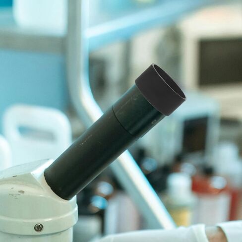 FUOYLOO Rubber Microscope Eyepiece Guards Soft Rubber Eye Shield for Binocular Eye Cups Compatible Microscope Models in Kuwait