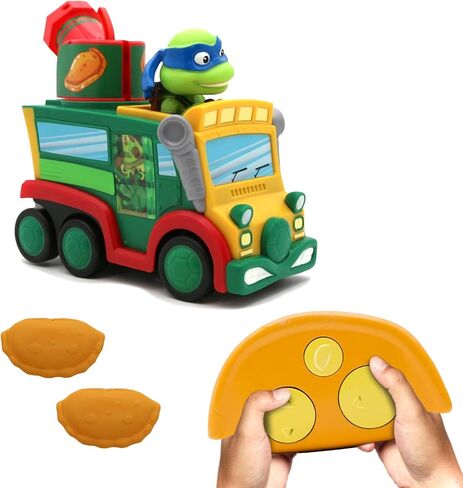 Teenage Mutant Ninja Turtles, Turtle Party Cruiser w/Lights and Sounds, Vintage Styling, Interactive Play, Ages 3+ in Saudi Arabia