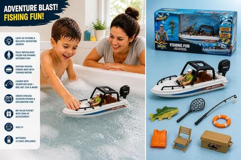Adventure Blast Fishing Fun Playset for Kids Ages 3+ in Saudi Arabia