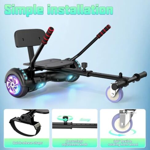 LIEAGLE Hoverboard with Seat Attachment in Kuwait