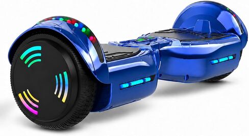 HOVERSTAR Hoverboard for Kids 7-12 & Teens, Bluetooth LED, 2026 Upgraded in Kuwait