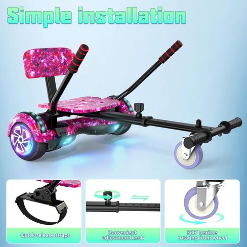 LIEAGLE Hoverboard with Seat Attachment in Kuwait