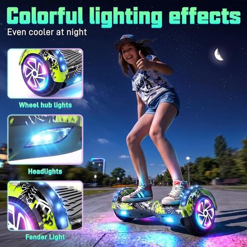 LIEAGLE Hoverboard with Seat Attachment in Kuwait