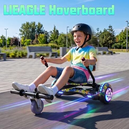 LIEAGLE Hoverboard with Seat Attachment in Kuwait