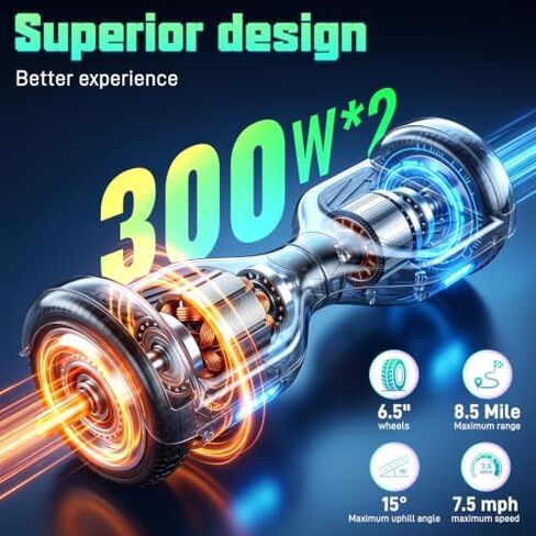 LIEAGLE Hoverboard with Seat Attachment in Kuwait