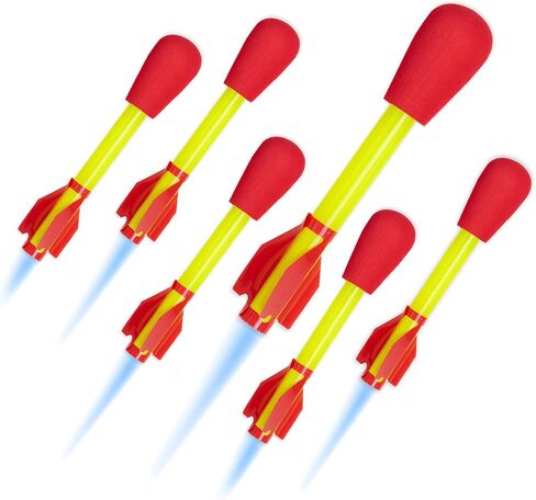 Stomp Rocket Ultra Rocket Refill Pack Soars Up to 200ft, 6 Rockets in Kuwait