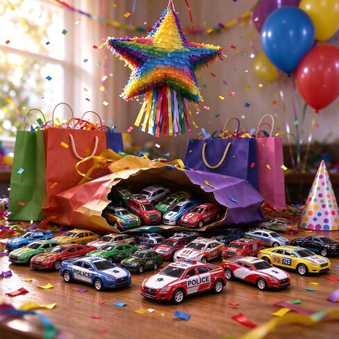 36PCS Metal Pull Back Cars Toy for Kids in Kuwait