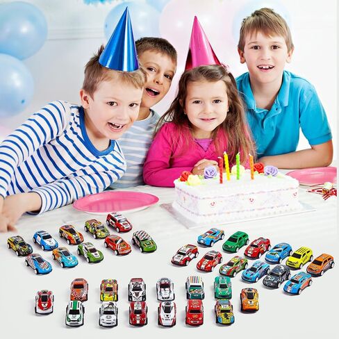 36PCS Metal Pull Back Cars Toy for Kids in Kuwait