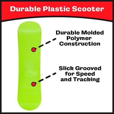 SportsStuff Kids Snow Sleds – Durable Winter Sleds, Scooters & Skates for Outdoor Snow Play in Kuwait