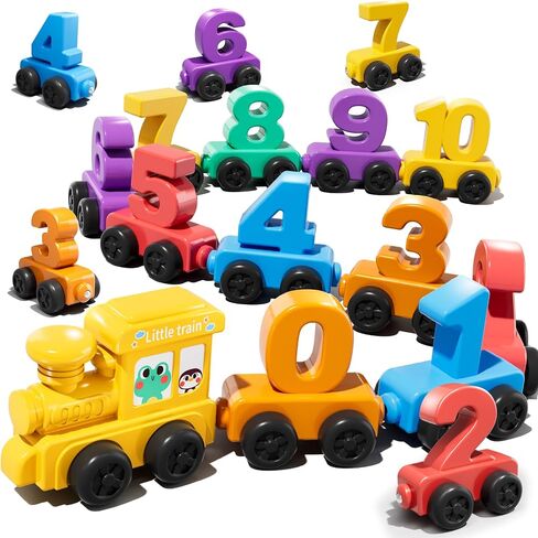 JUKUDAHU Magnet Number Train Set for Kids 3-4 Years Old in Saudi Arabia