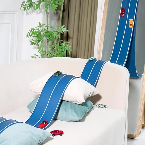 Flexible Race Track Compatible with Hot Wheels and Diecast 1/64th Cars in Saudi Arabia