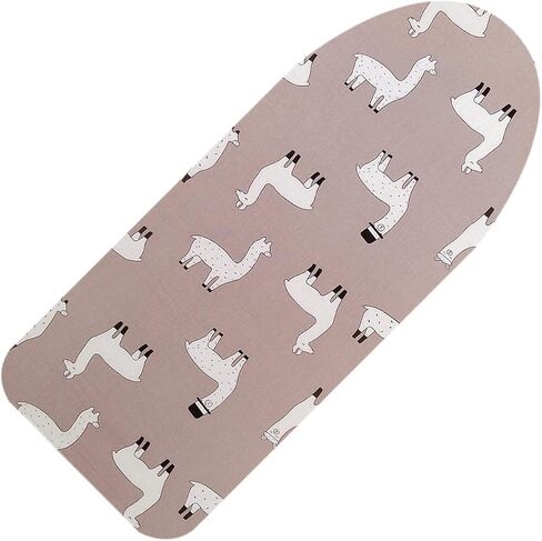 12" x 32" Small Tabletop Ironing Board Cover and Pad,3 Pairs of Hook and Loop Fastener Straps,Elastic Edges,Cotton Mini Iron Board Cover with Scorch Resistant Thick Padding in Kuwait