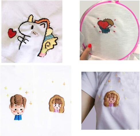 Friendship Bracelet String 50 Skeins Rainbow Color Embroidery Floss Cross Stitch Embroidery Thread Cotton Floss Bracelet Yarn, Craft Floss in Saudi Arabia
